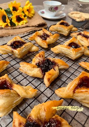 Foto resep Puff Pastry Mudah! Simple Jam Tarts