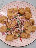 Ayam cabe bawang kecombrang