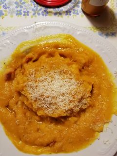 Foto di Passato di zucca semplice