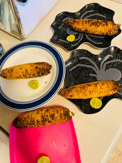 A picture of Air-fryer made 🌽.