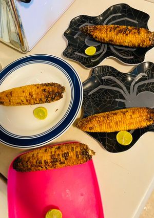 A picture of Air-fryer made 🌽.