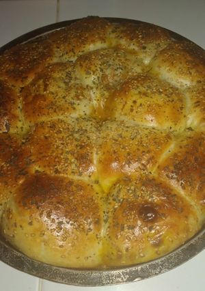 صورة لوصفة خلية النحل بعجينة البيتزا