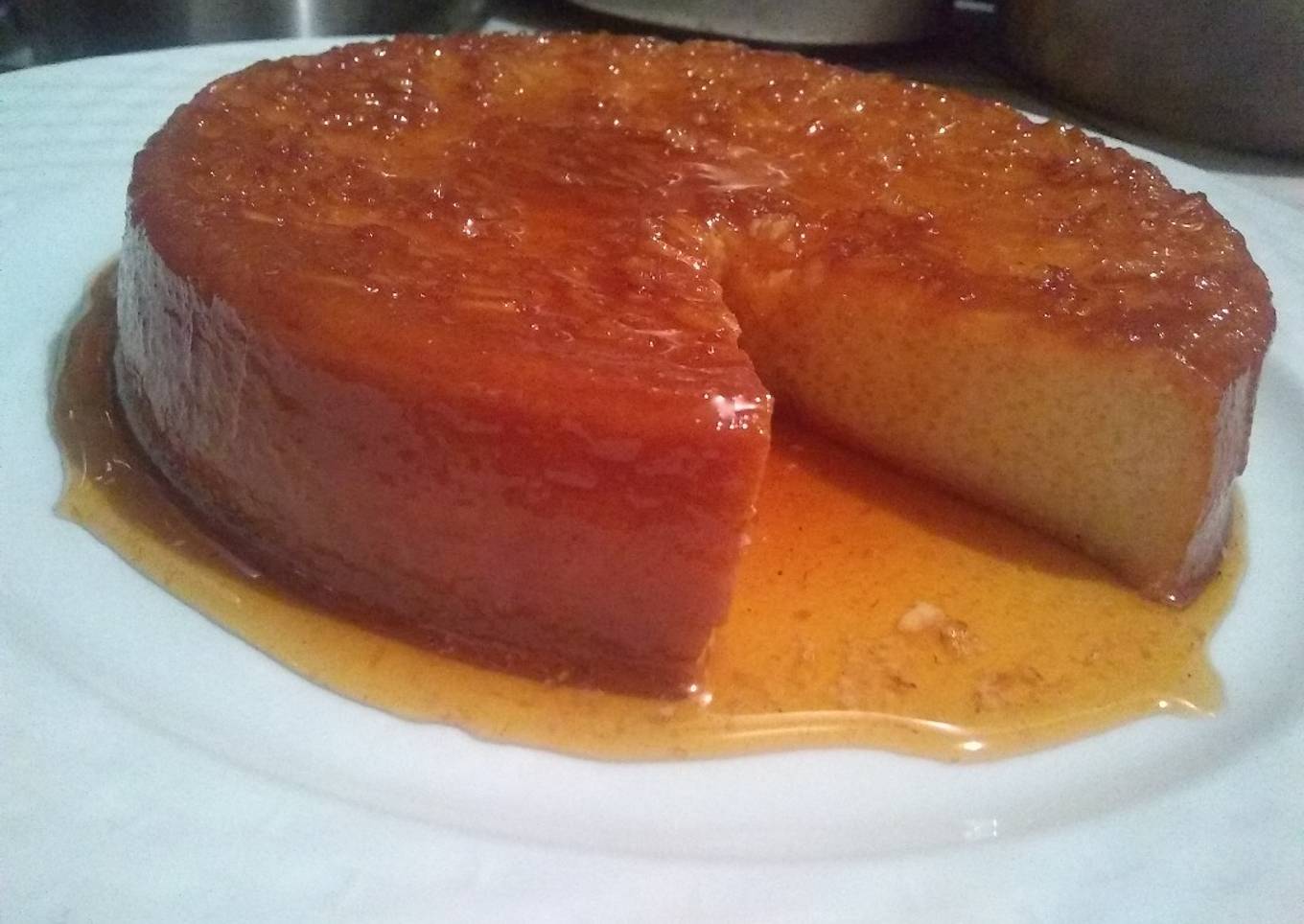 Pudín de arroz con leche