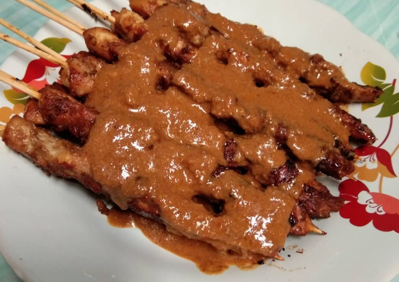 Sate ayam homemade