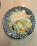 蔥爆高麗菜