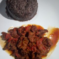A picture of Beef stew #mymothersrecipe #authormarathon.