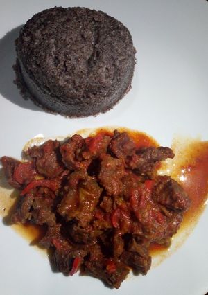 A picture of Beef stew #mymothersrecipe #authormarathon.
