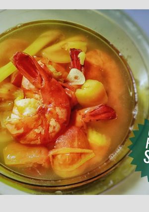 Foto resep Udang rebus serai