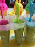 Paletas heladas de frutas 🌈🌈🌈☀️☀️☀️🥝🍍🍐🍏🍋🍒