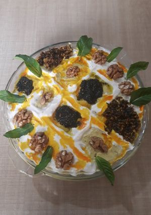 عکسی از دستور کشک بادمجان