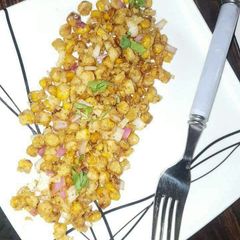 A picture of Chana Dal Chat.