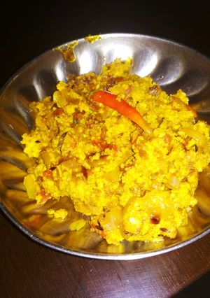 আলু পনির ভূর্জি (aloo Paneer bhurji recipe in Bengali) রেসিপির প্রধান ছবি