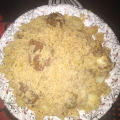 Mutton Pulao A picture of Mutton Pulao.