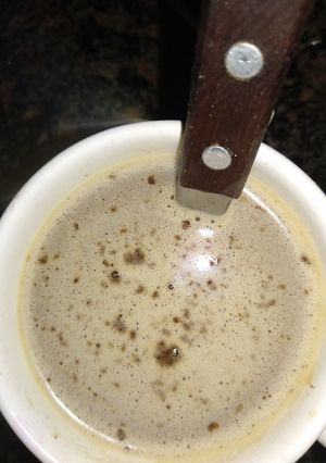 Una foto de Café a la chocolate con menta (para el frío) 👍👀