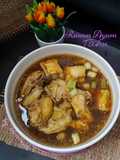 Rawon Ayam Tahu