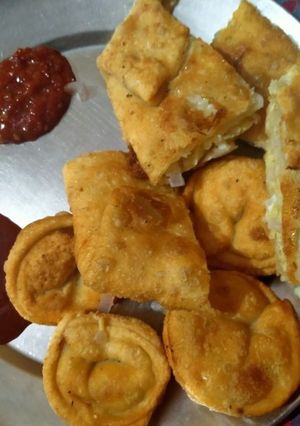 A picture of Besan ki pakodi.