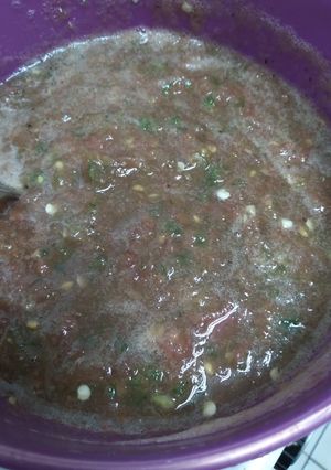 Una foto de Salsa roja solo 2 ingredientes