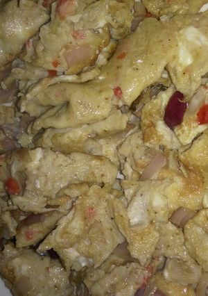 A picture of Scramble eggs.