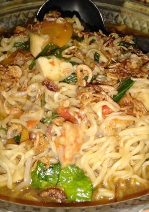Foto resep Mie rebus gurih