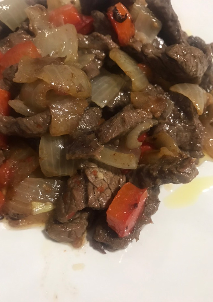 Una foto de Chop suey de ternera