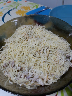 Una foto de Espaguetis a la carbonara