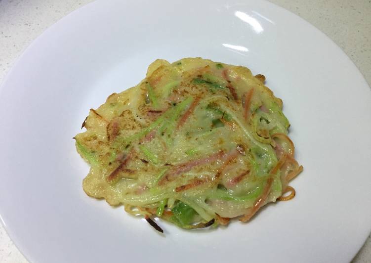 Recipe of Homemade Vegetable pancakes