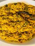 Ground chicken and peas mix rice 🍚 (chicken qeema biryani)