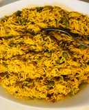 Ground chicken and peas mix rice 🍚 (chicken qeema biryani)