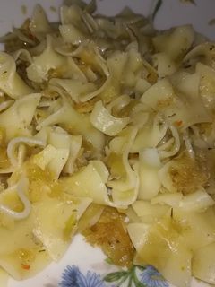 Káposztás tészta recept fotója