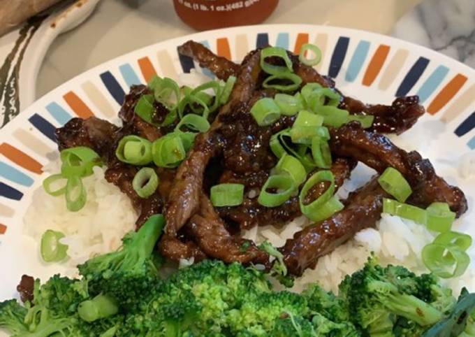 Recipe of Super Quick Homemade Beef and broccoli