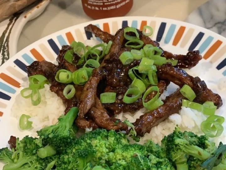 Recipe Beef and broccoli the So Delicious Tasty