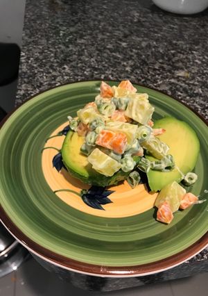 Una foto de Palta a la jardinera