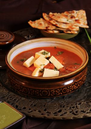 A picture of Paneer Butter Masala.