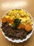 MPASI +9 bln Tuna and Egg Soboro don