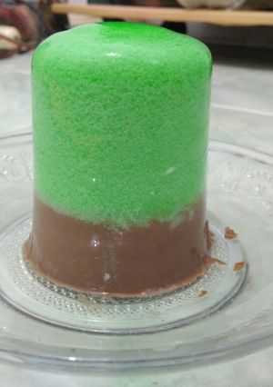 Foto resep Puding Lumut coklat