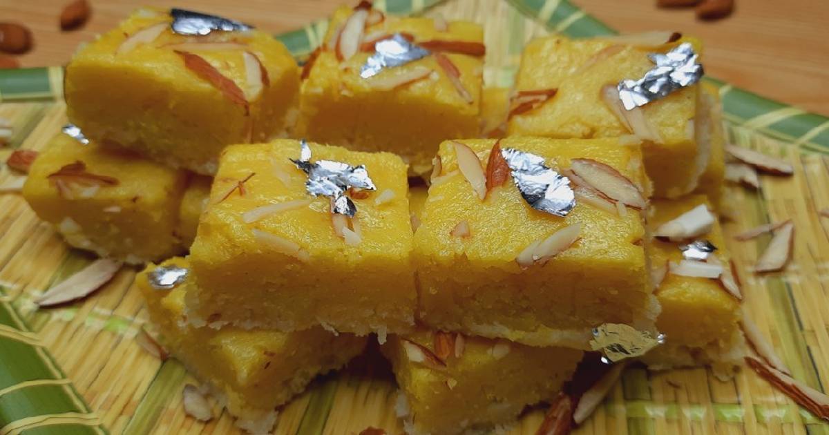 Coconut Burfi Recipe by FoodZone By Saira Cookpad