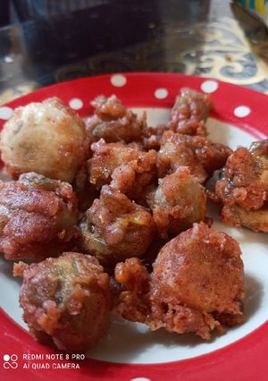 عکسی از دستور قارچ سوخاری خیلییییی خوشمزهه🍄😍