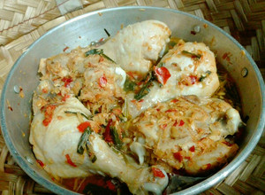 รูปของ นึ่งไก่ สูตรอีสาน