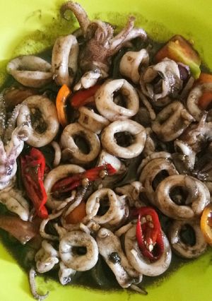 Foto resep Cumi Hitam