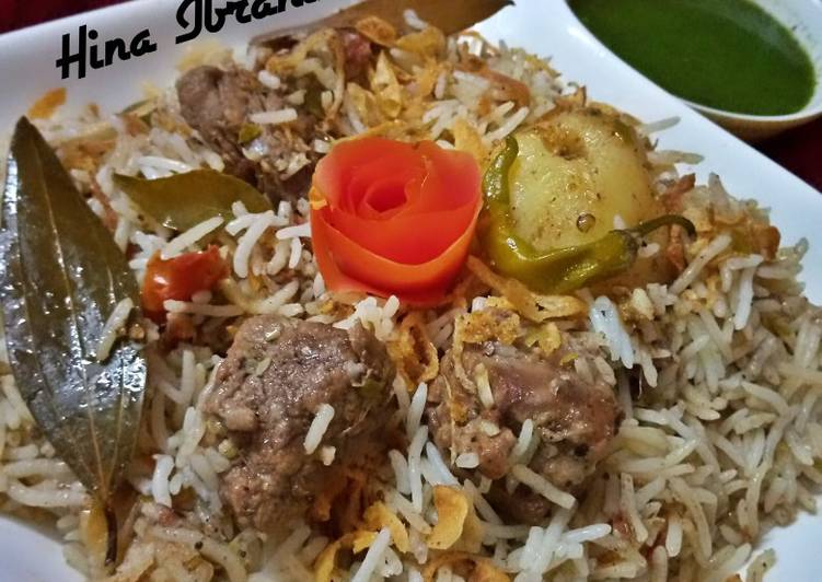 How to Prepare Homemade White Biryani