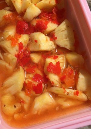 Foto resep Asinan Nanas Segar