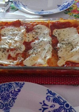 Una foto de Lasagna