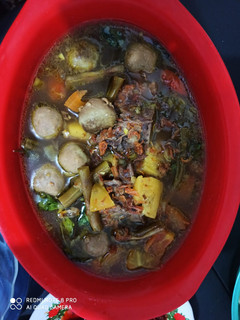 Foto resep Bakso Iga Kuah Pindang Palembang