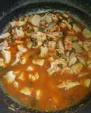 Pechuga de pollo guisada