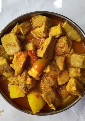 নিরামিষ গাছ পাঠা রেসিপির প্রধান ছবি