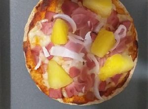 Una foto de Practi Pizza de tortilla de harina