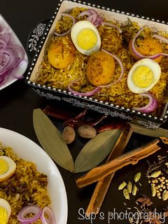 এগ বিরিয়ানী (Egg Biryani Recipe in Bengali) রেসিপির প্রধান ছবি