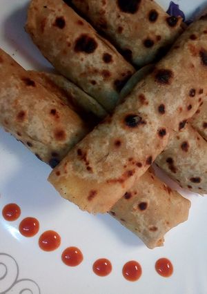 A picture of Cheese potato stuffed paratha.