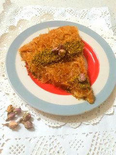 عکسی از دستور کنافه پنیری