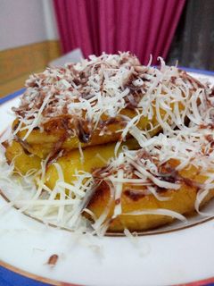 Foto resep Pisang bakar keju
